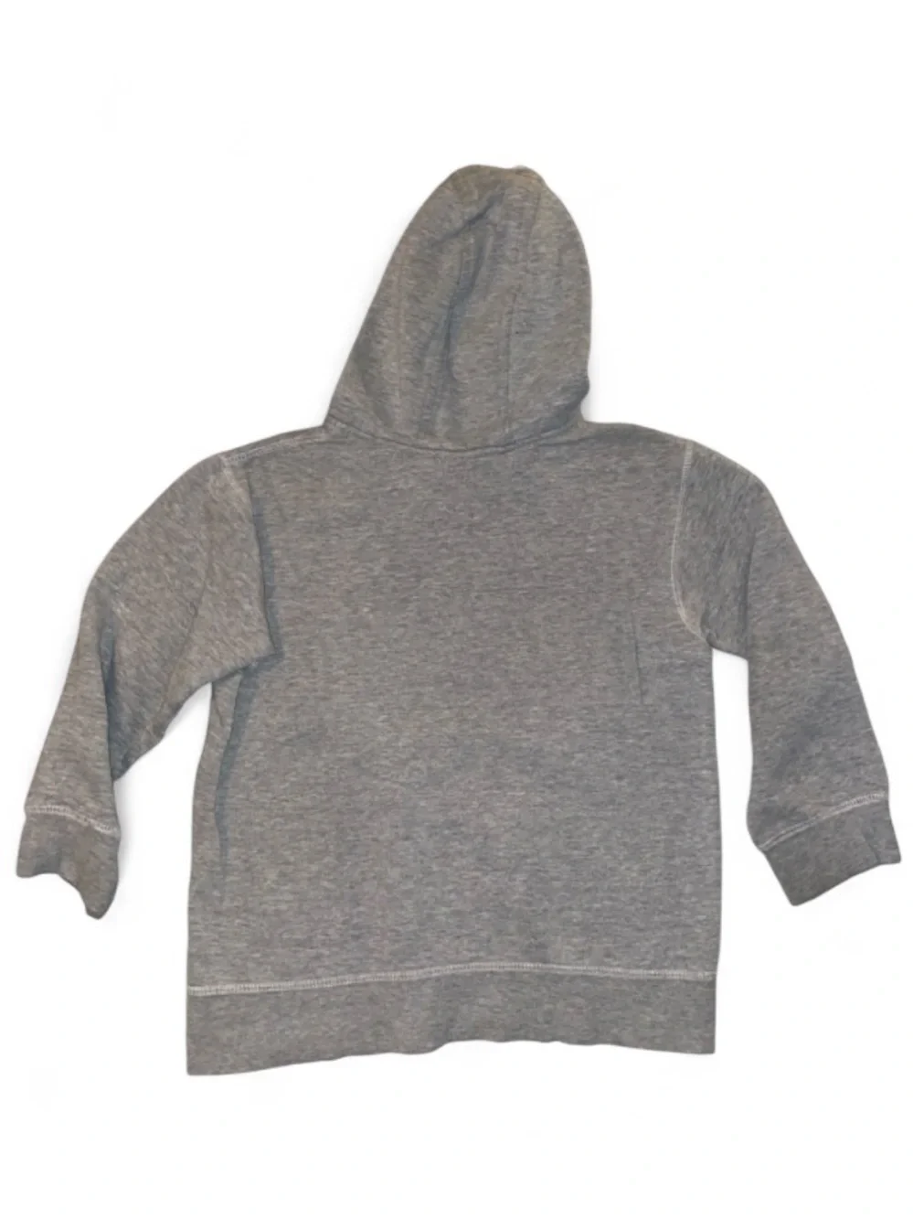 Gray hoodie with dragon graphic pullover
